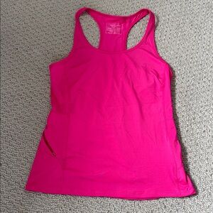 Constantia Pink Racerback Tank Top Medium